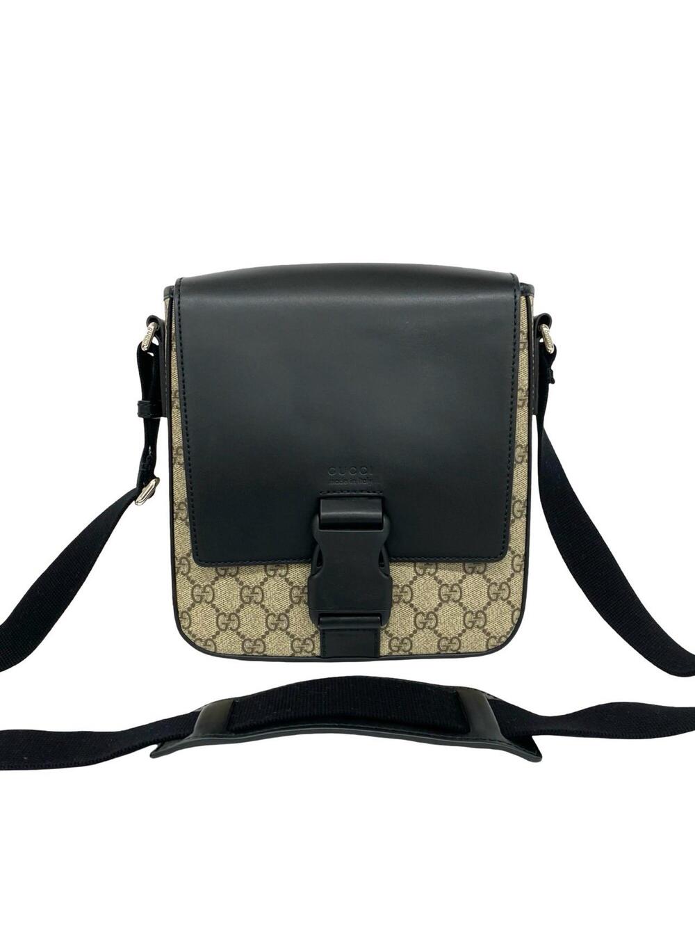 Gucci Buckle Flap Messenger Bag Gg #342022G90B